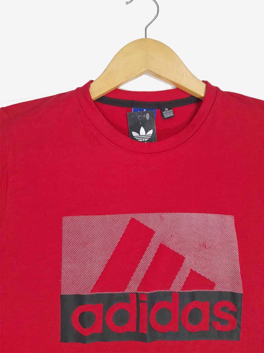 Camiseta Roja de Caballero Adidas