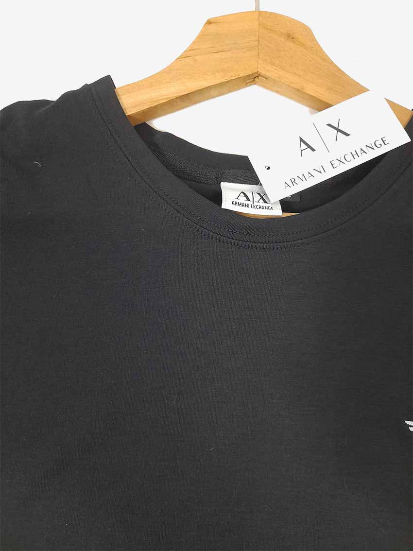 Camiseta Negra de Caballero – Armani Exchange (A|X