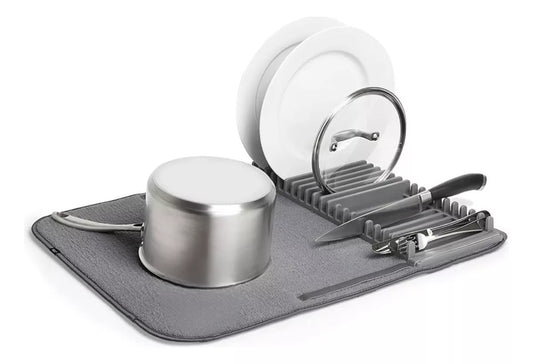 Tapete Secado Loza Soporte Platos Cubier