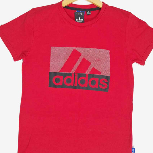 Camiseta Roja de Caballero Adidas