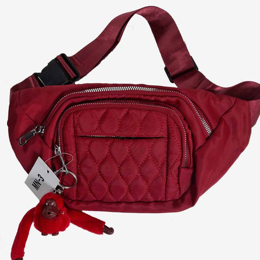 Riñonera roja dama