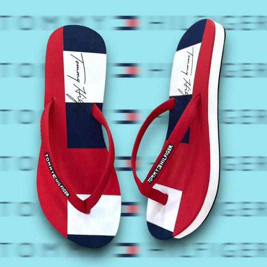 Chanclas  dama roja